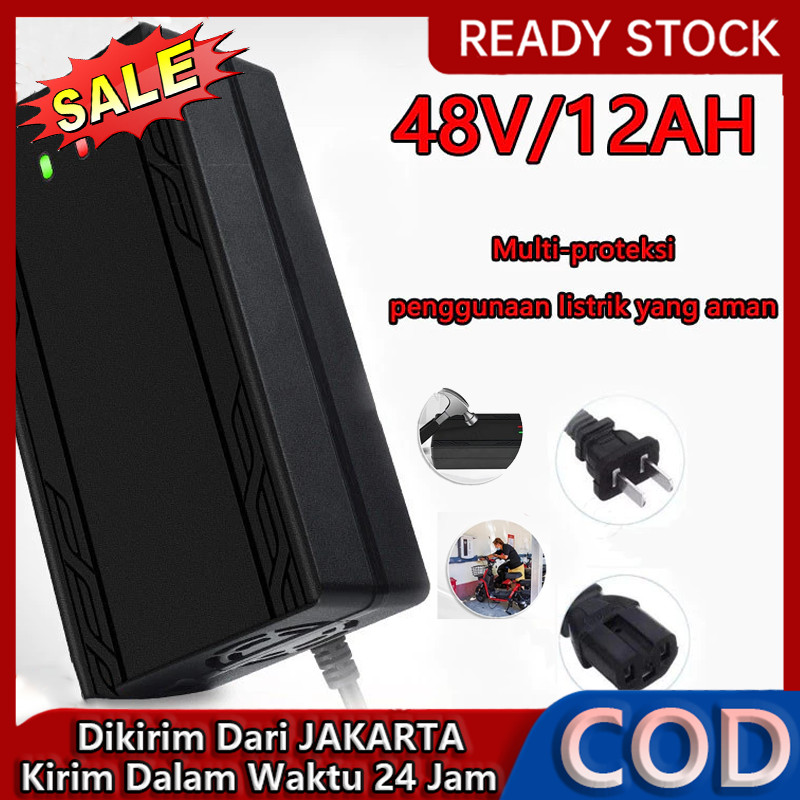 Charger Pengisian Baterai Sepeda Listrik Skuter Listrik Motor Listrik/Baterai Selis Scooter Elektrik