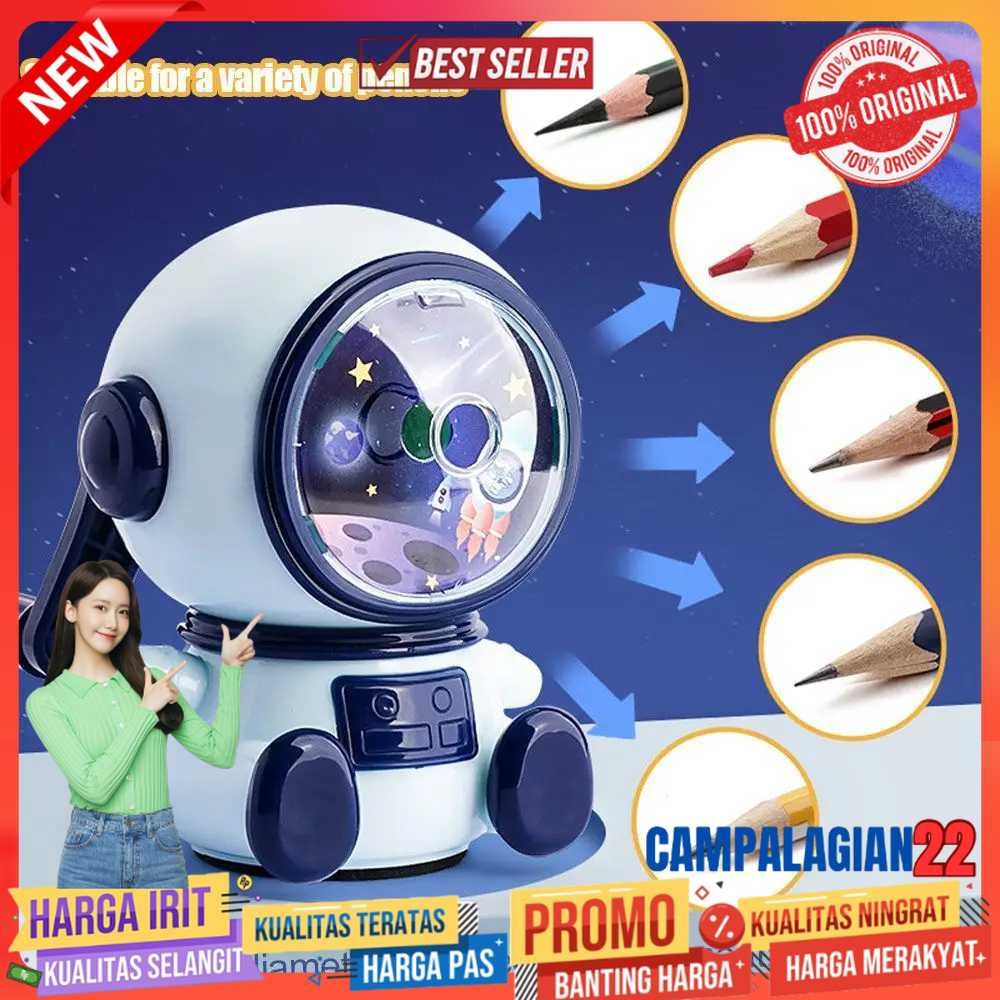 

XIAOLINGJING Rautan Pensil Manual Pencil Sharpener Mini Astronaut - 18117