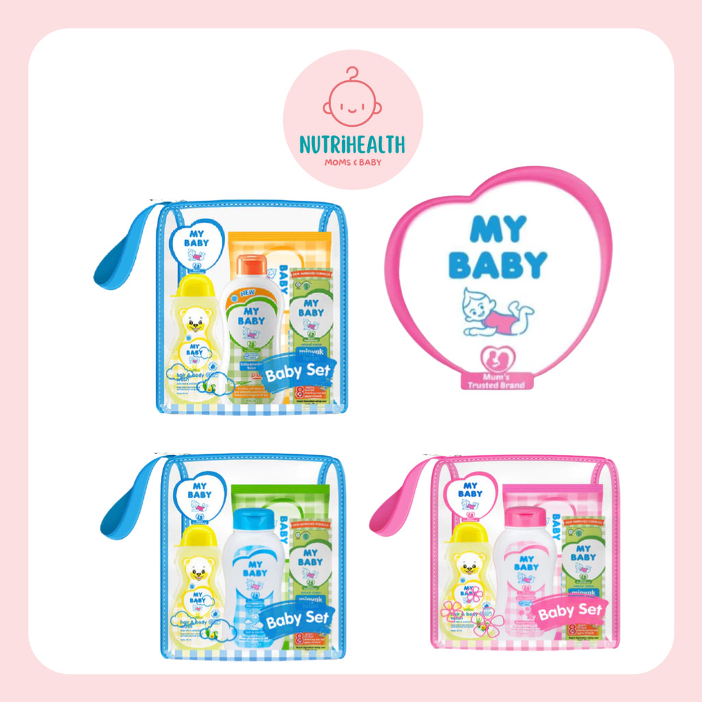 MY BABY Set Mini Travel Paket My Baby Kemasan Mini Isi 4 Items