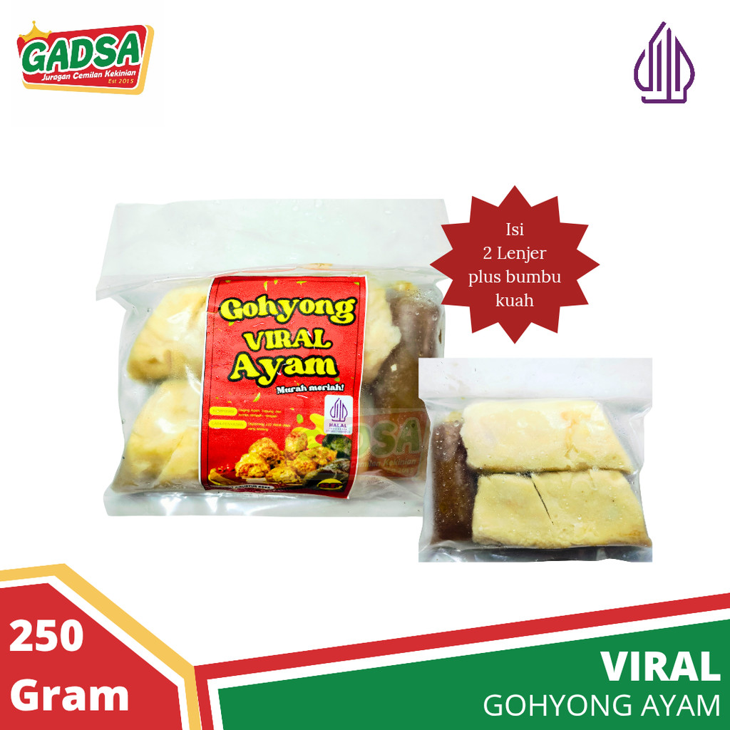 

Gohyong Ayam Viral plus bumbu kuah