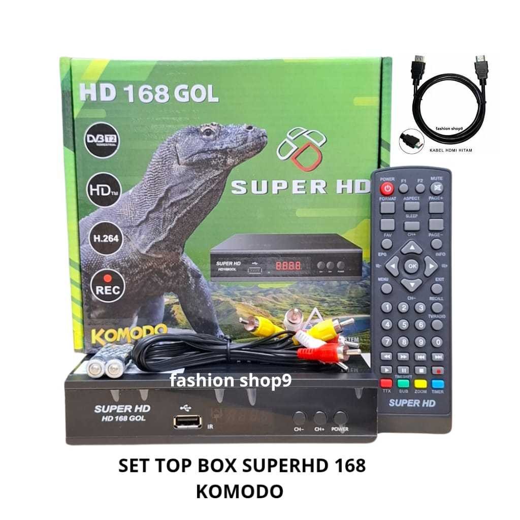 SuperHD HD 168 GOL Set Top Box Komodo
