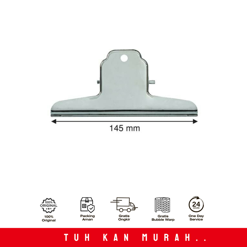 JOYKO BULLDOG CLIP 145 MM PER PCS