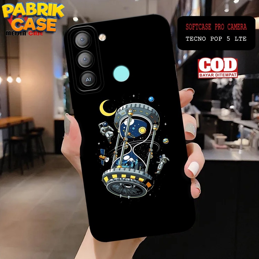 Case Hp Tecno Pop 5 LTE Terbaru - Motif Case Astronot - Casing Hp Tecno Pop 5 LTE - Softcase Hp Tecn