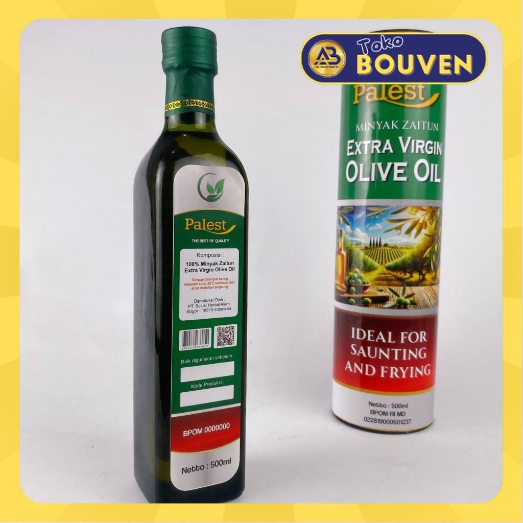 

palest Olive Oil Evoo TOP QUALITY 500ml | Minyak Zaitun Asli palestina | extra virgin olive oil