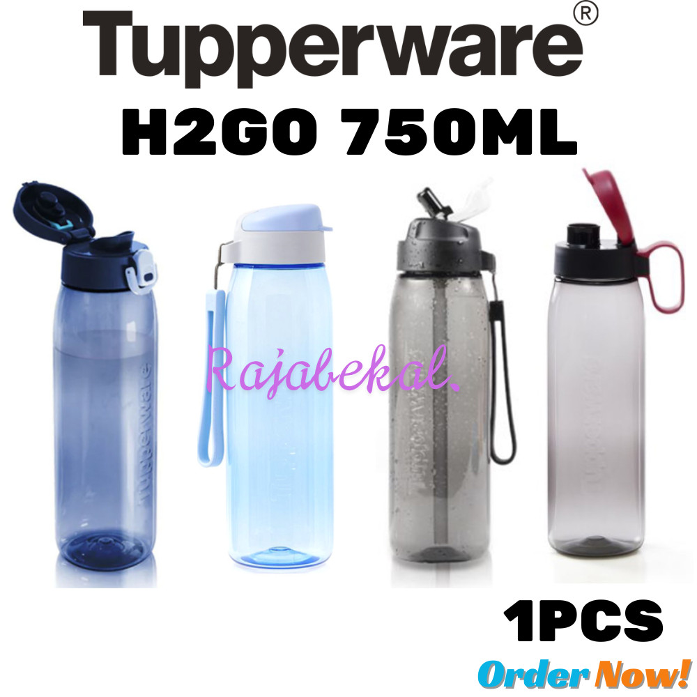 [BIG SALE] PROMO Tupperware H2Go 750ml Botol Minum Bening