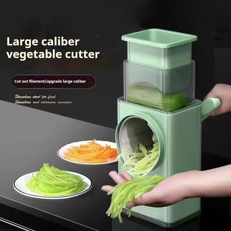 Kitchen Drum Vegetable Slicer, Potato Slicer, Multifunctional Vegetable Slicer, Vegetable Cutter, Ha