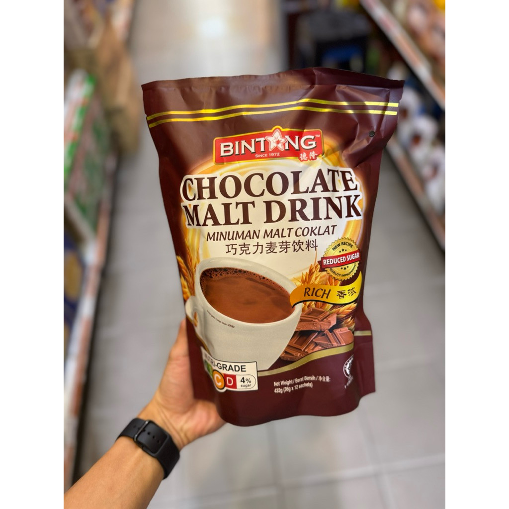 

Bintang 3in1 chocolate malt 12’s