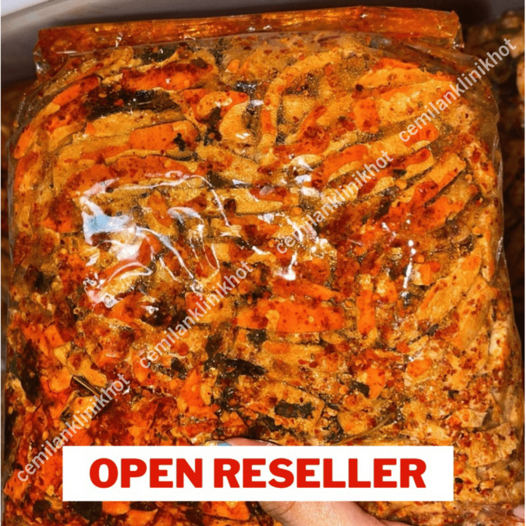 Basreng Renyah Daun Jeruk 1kg / Basreng Stik Pedas 1Kg