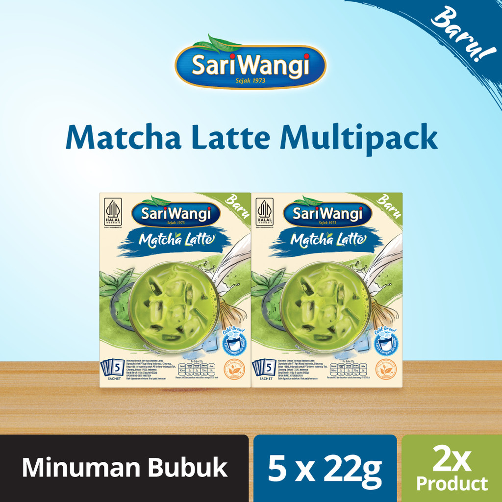 

Sariwangi Matcha Latte 110gr x 2