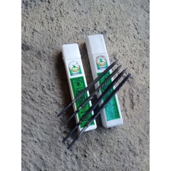 KIKIR SEGITIGA INDIA JK THREE FILES / kikir gergaji kayu Kualitas Bagus