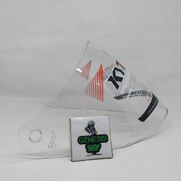 Kaca helm KYT GALAXY FLAT visor helm KYT GALAXY FLAT ORIGINAL - GalaxyFlatClear