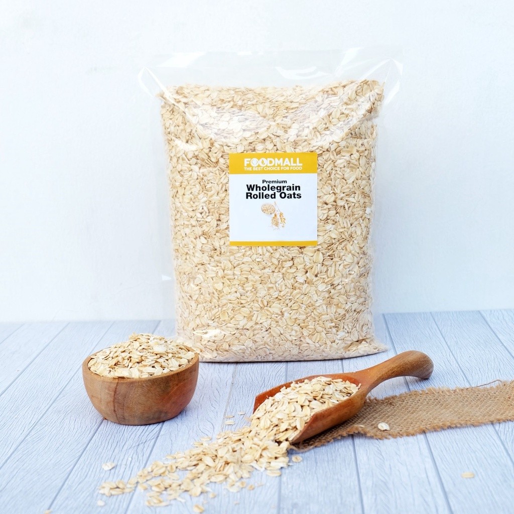 

Rolled Oat Australia 1 kg / Oatmeal Menu Sehat