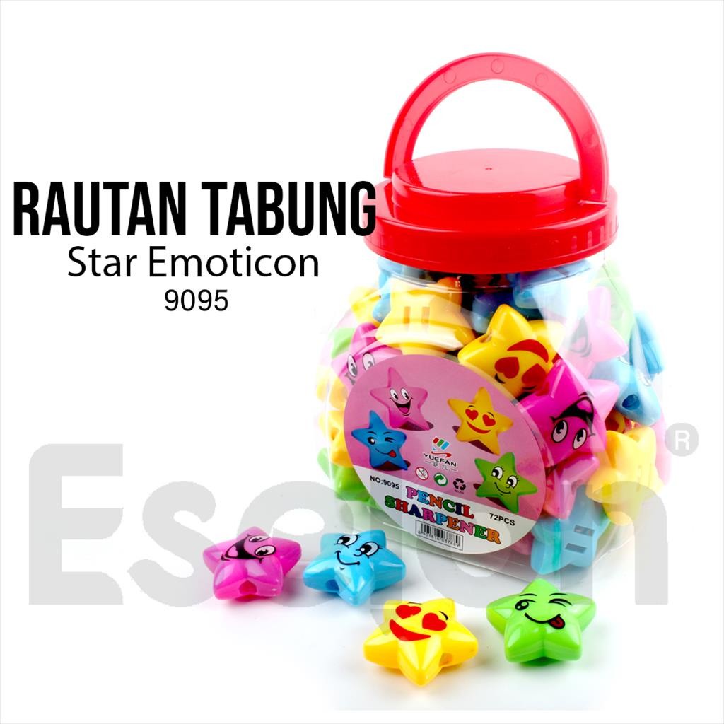 

♚1pc Rautan Star Emoticon 9095 / Serutan Pensil fancy♚