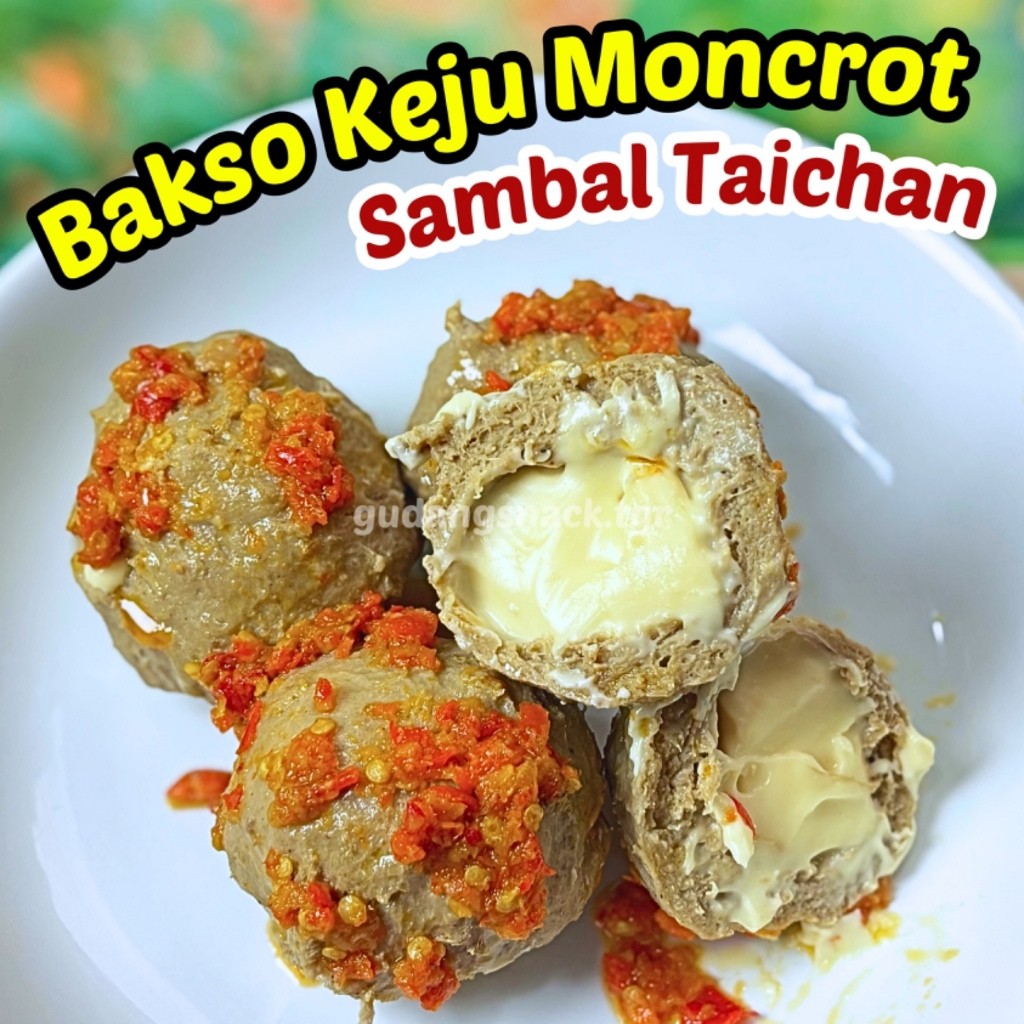 

BAKSO URAT KEJU MONCROT ISI 4 SAMBAL TAICHAN - GUDANGSNACKTGR