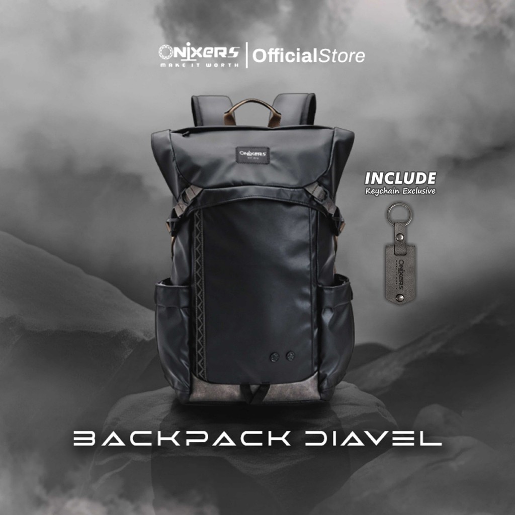 Onixers DIAVEL Tas Backpack Pria Waterproof