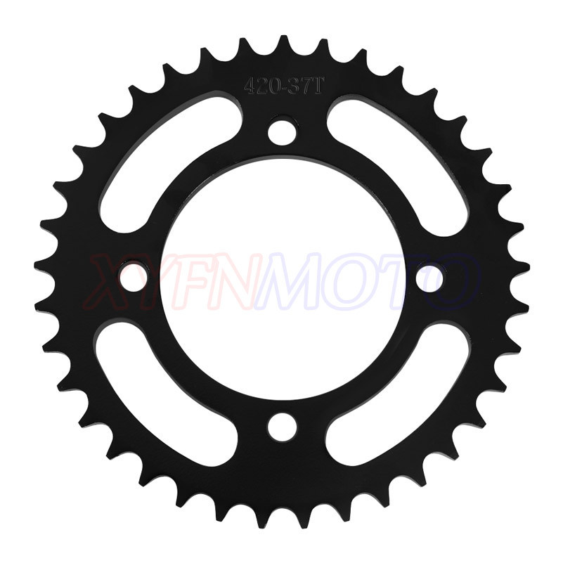 420 Chain 37 Tooth 76mm Rear Sprocket for Chinese 50 70 90 110 125 140 150 160 170cc Apollo RFZ CRF5