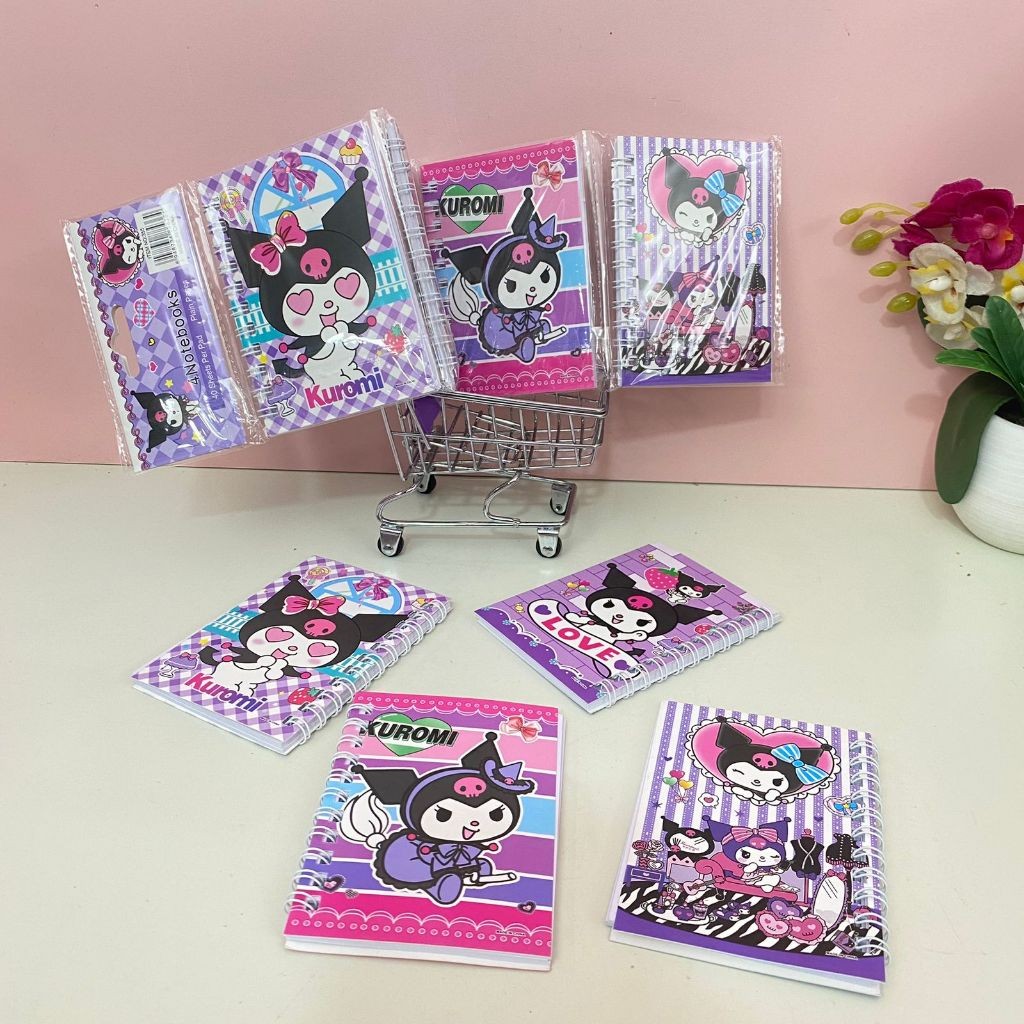 

HYPE N FANCY BUKU BINDER SPIRAL A7 KUROMI 1 RENCENG / SET ISI 4 PCS BK-1947 PAKET NOTEBOOK BUKU TULIS DIARY JOURNAL