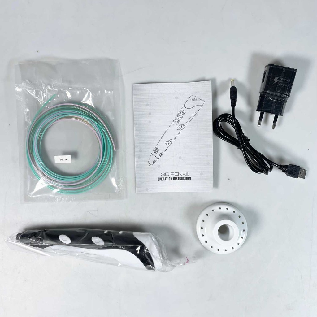 

ANDEASTR ETIGREE Pulpen 3D Anak Printing Magic Drawing Filament EU Plug - P62-2