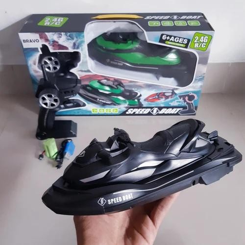 Rumi Project RC Jetski Remote Control Mainan Speed Boat Remot Kontrol Jet Ski Anak
