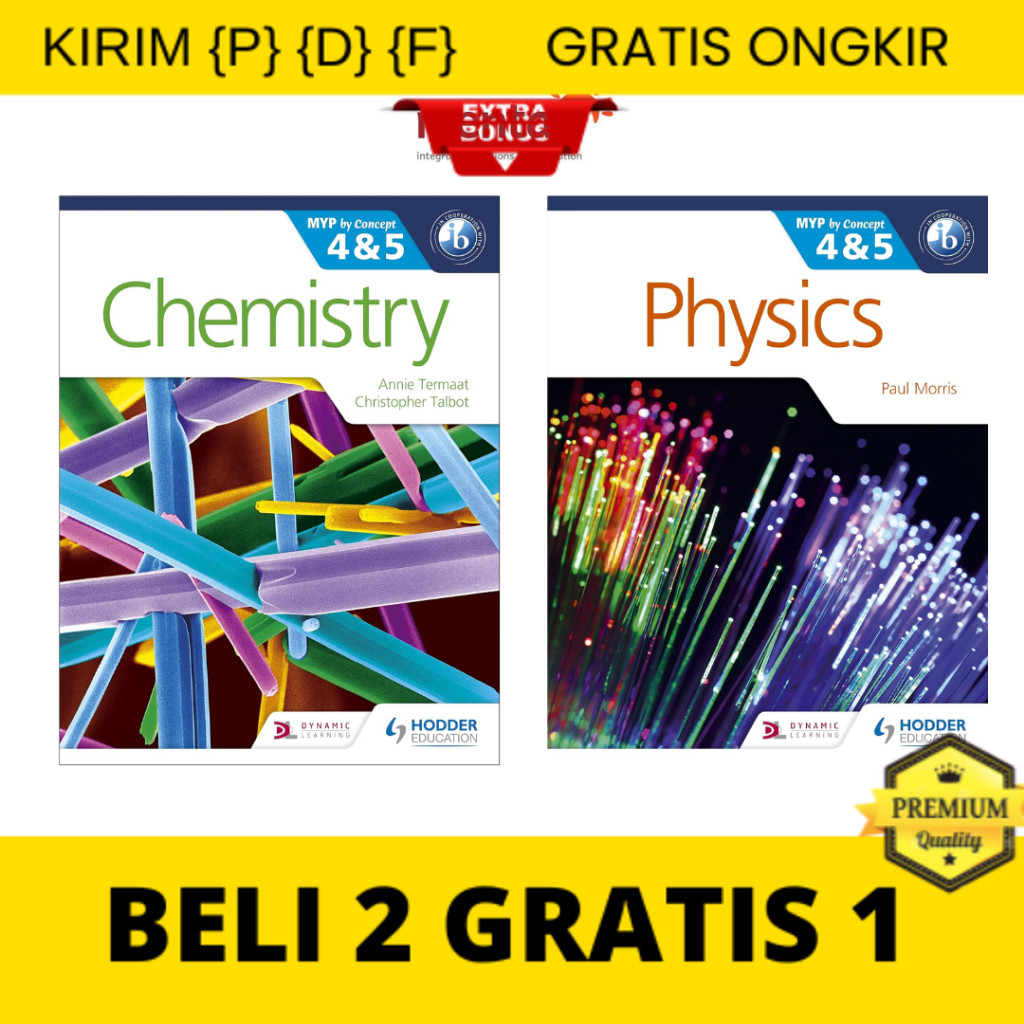 

{P} {D} {F} Chemistry & Physics For the IB MYP 4&5 |Buku Sekolah IB