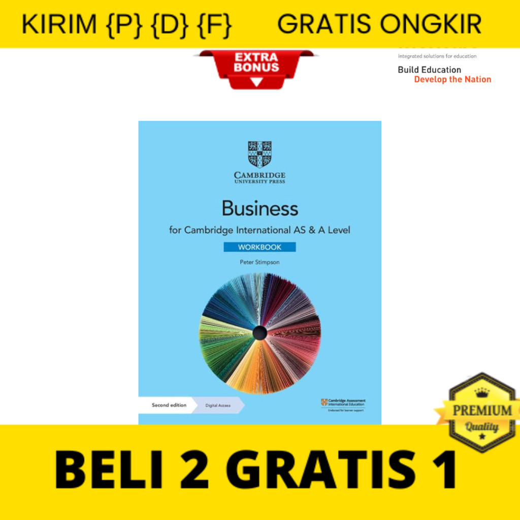 

{P} {D} {F} Cambridge International AS & A Level Business Workbook with Digital Access (2 Years) 2nd edition