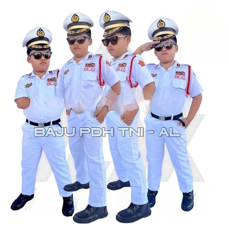 PDH TNI AL Anak Laki-laki ( Tangan Pendek )