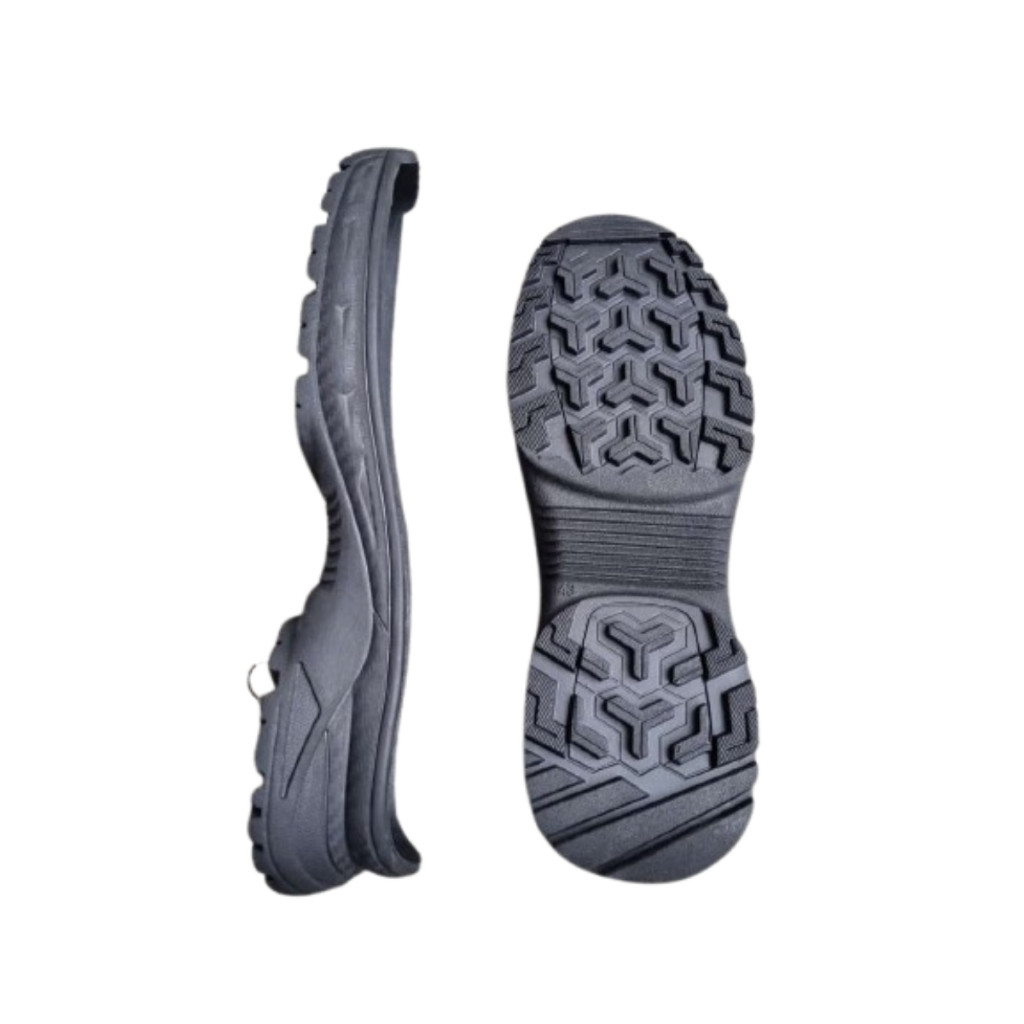 Outsole Alas sepatu safety pdl alas karet mentah hitam anti slip Sol Sepatu Safety King terbaru