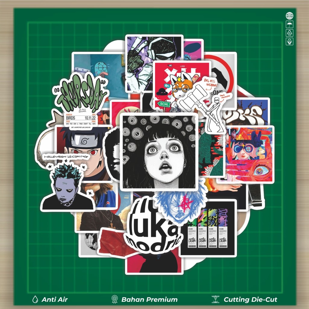 

HOT 50 PCS STIKER Stiker Random V8 Stiker Fashion Cars Decal Dingin Kartu Album Custom Vinyl Anti Air- Sticker Aesthetic Buku Journal Koper Casing HP Tablet Laptop Helm Motor Botol Minum