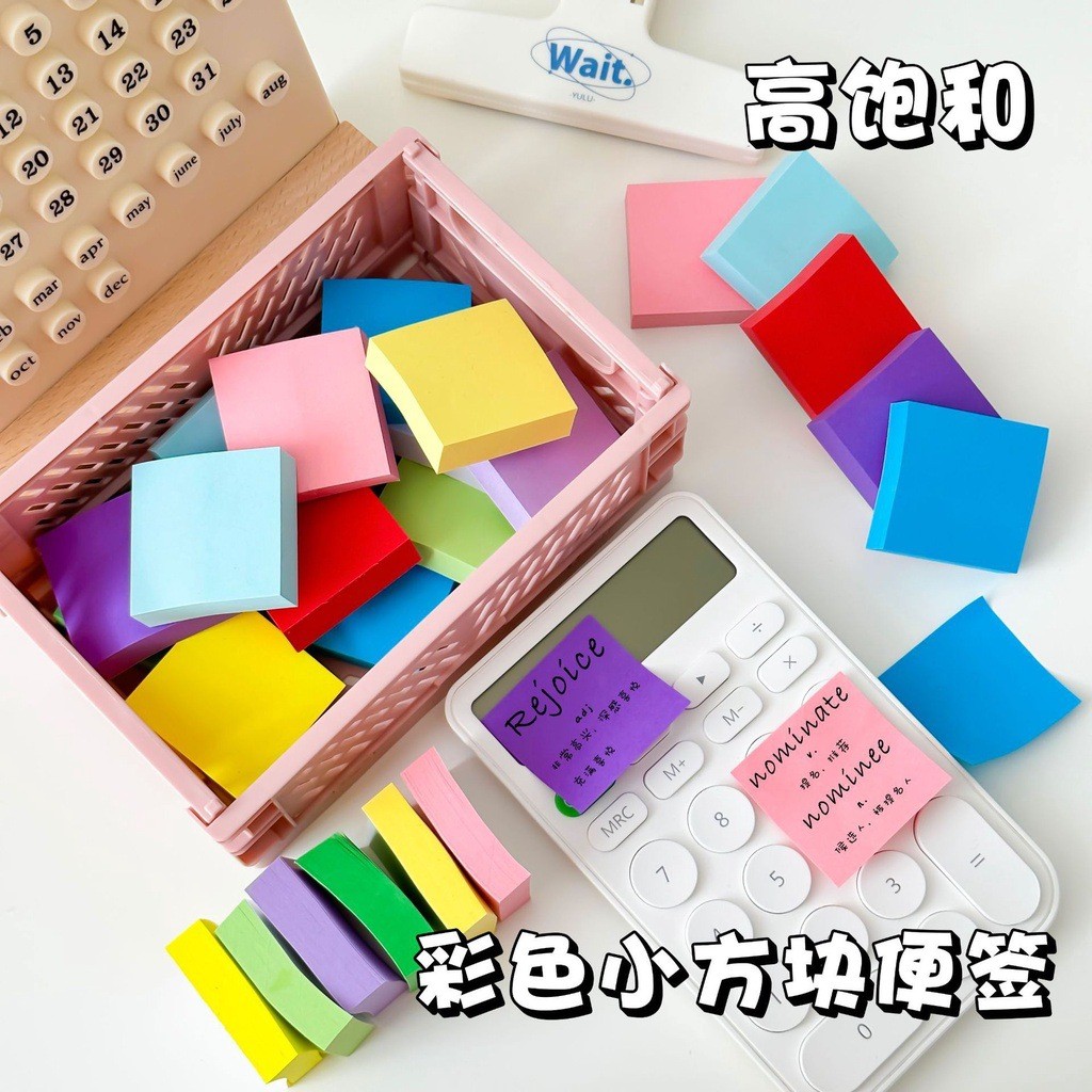 

11 Pcs Fluorescent Color Sticky Note N-time stickersNote Pads Stickers Planner Sticker Notepad Memo Pad School Office Supplies