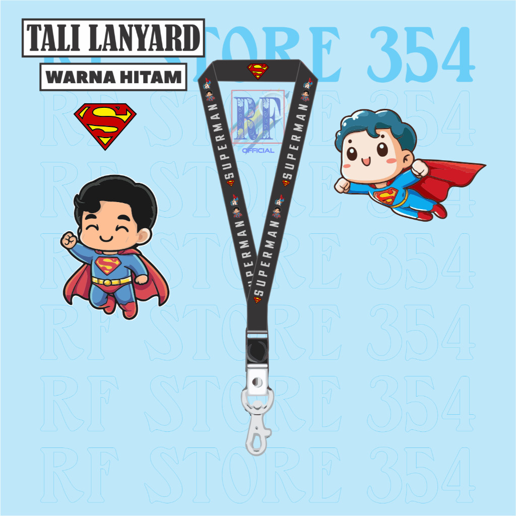 

TALI LANYARD SUPERMAN CHIBI - TALI ID CARD SUPERMAN SUPER HERO DC COMIC GANTUNGAN KUNCI GANTUNGAN FLASHDISK GANTUNGAN NAMETAG TALI LANYARD BEST SELLER COD