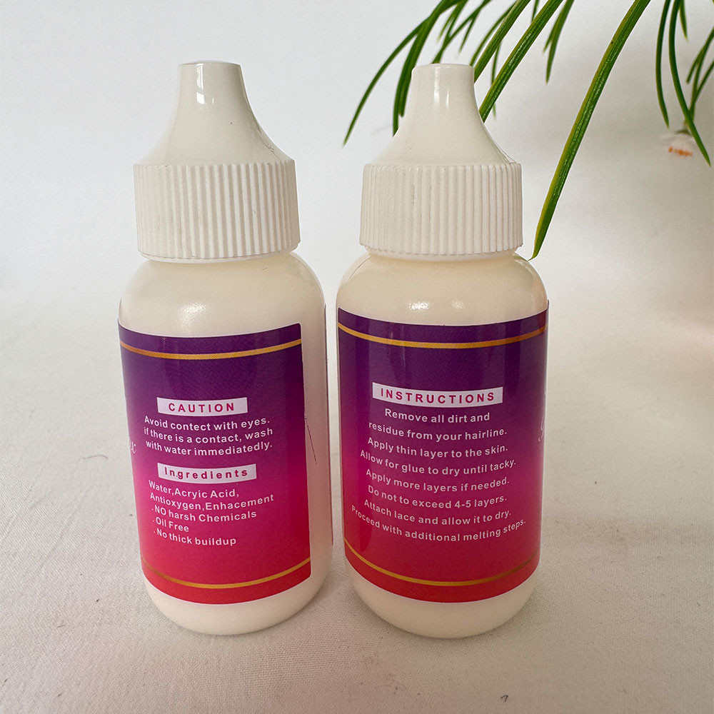 PU And Lace Glue Strong Hold Lace Front Wigs Glue For Wigs Waterproof Hair Replacement Adhesive Glue