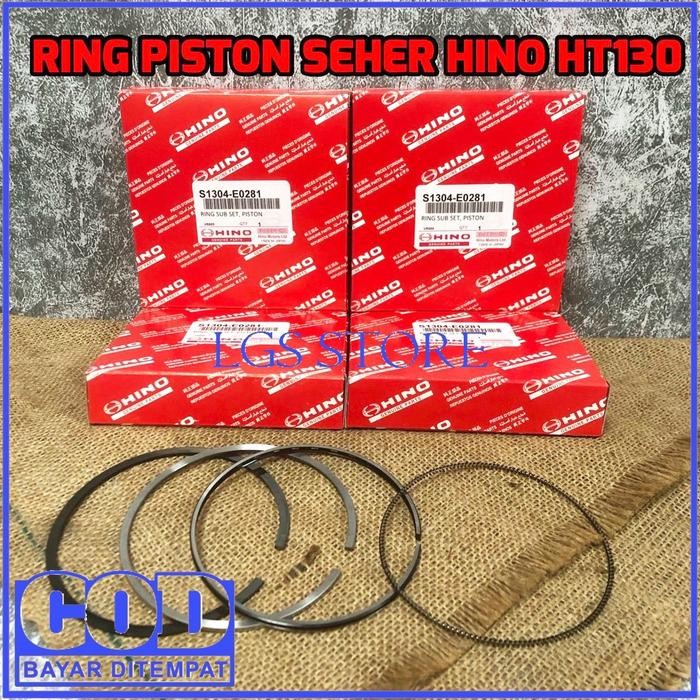 RING PISTON HT130 - RING SEHER HINO DUTRO 130HT HT130 SET