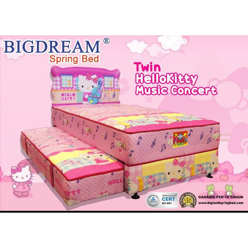 Kasur Springbed Komplit Bed Sorong Twin Spa R Bigland