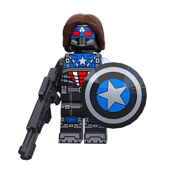 Marvel Avengers The Falcon And Winter Soldier Bucky Action Mini Figure s