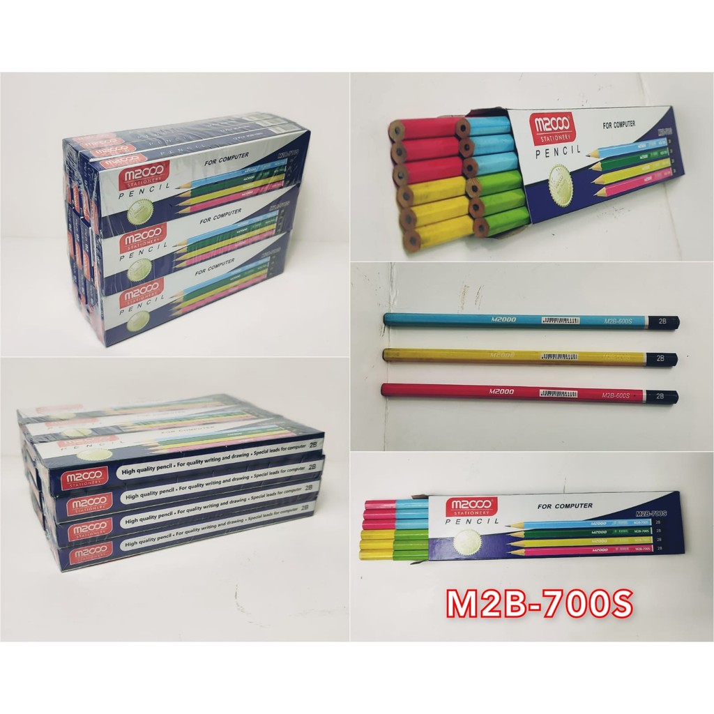 

Pencil M2B Mix Warna Polos @12 Pcs