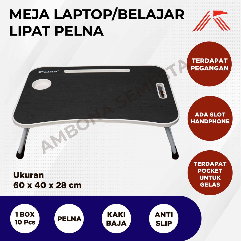 

Meja Laptop / Meja Belajar / Meja Lipat Pelna