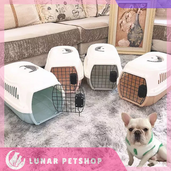PET CARGO - KANDANG TRAVEL ANJING KUCING ANJING KECIL - PET CARRIER BOX