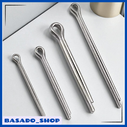 

Pin Penahan Sliver Split Pins Cotter Fixings Assorted 175 PCS - M1