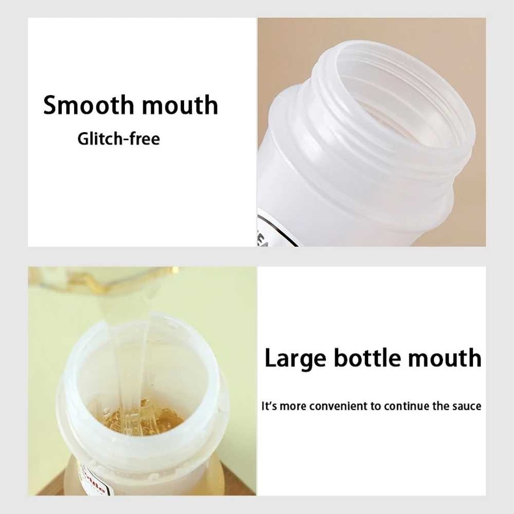 

AUTENTIC SEMON Botol Saus Kecap Squeeze Ketchup Bottle 5 Hole 280ml - ST5