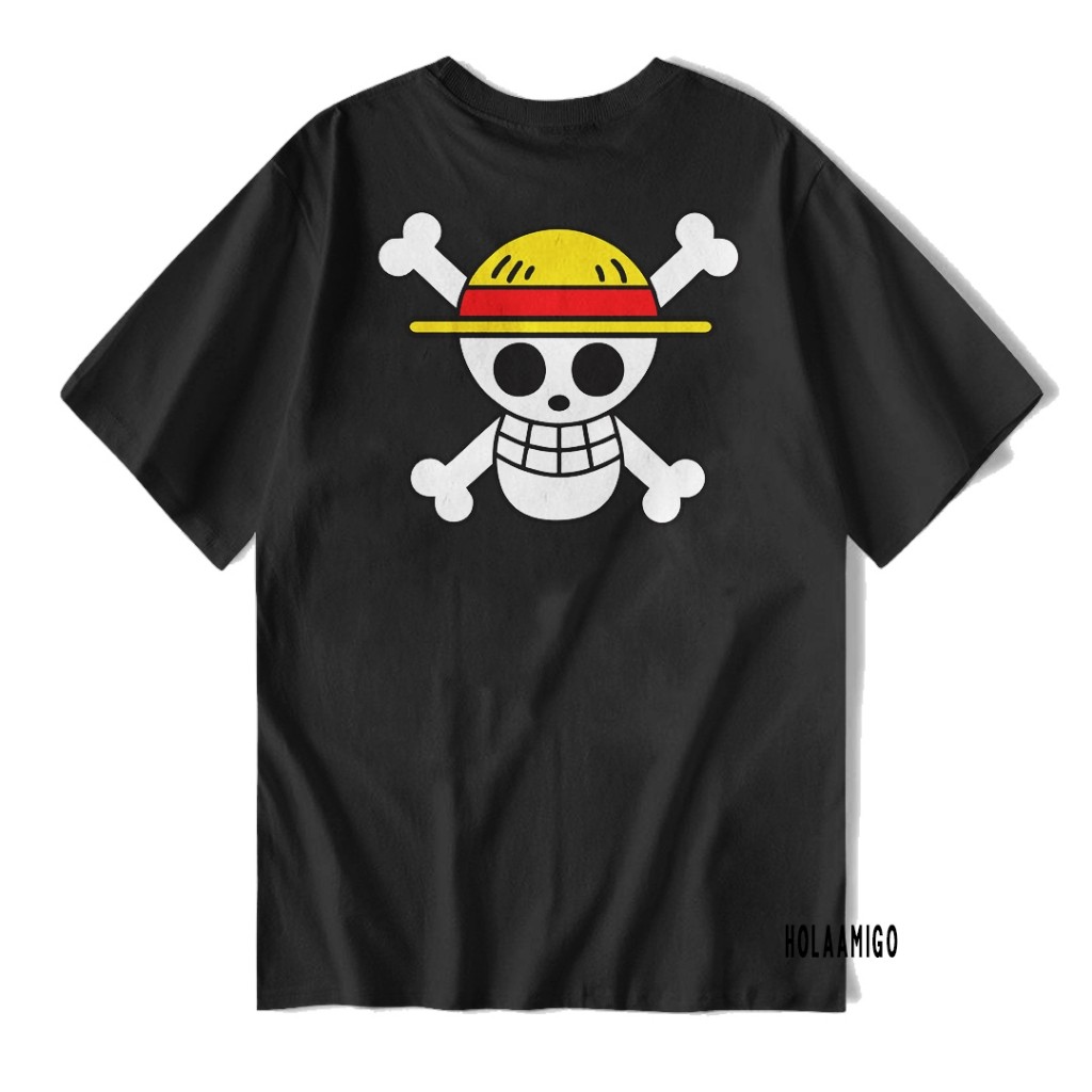 Kaos Viral Baju One Piece Anime Kartun Katun Combed Baju Viral Tiktok
