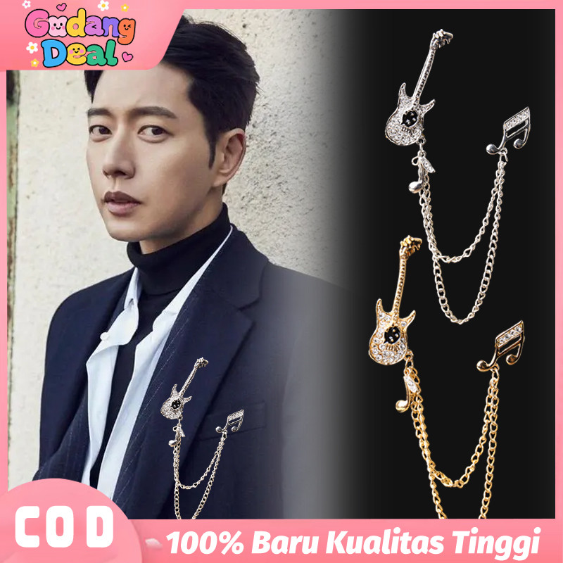 Bros Pin Rantai Bros Rantai Juntai Wanita Pria Kebaya Bros Jas Pesta Pin Bross Untuk Pria Aksesoris