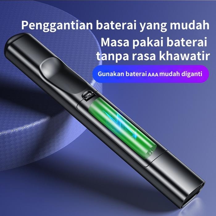

NETPAC Wireless Laser Pointer Presentasi Remote Control laser Pen Merah 200M USB Embedded Receiver - S9 Hitam
