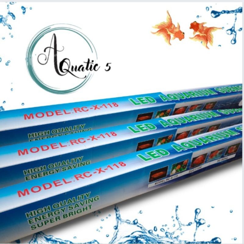 LAMPU LED AQUARIUM ARWANA RECENT RCX 118