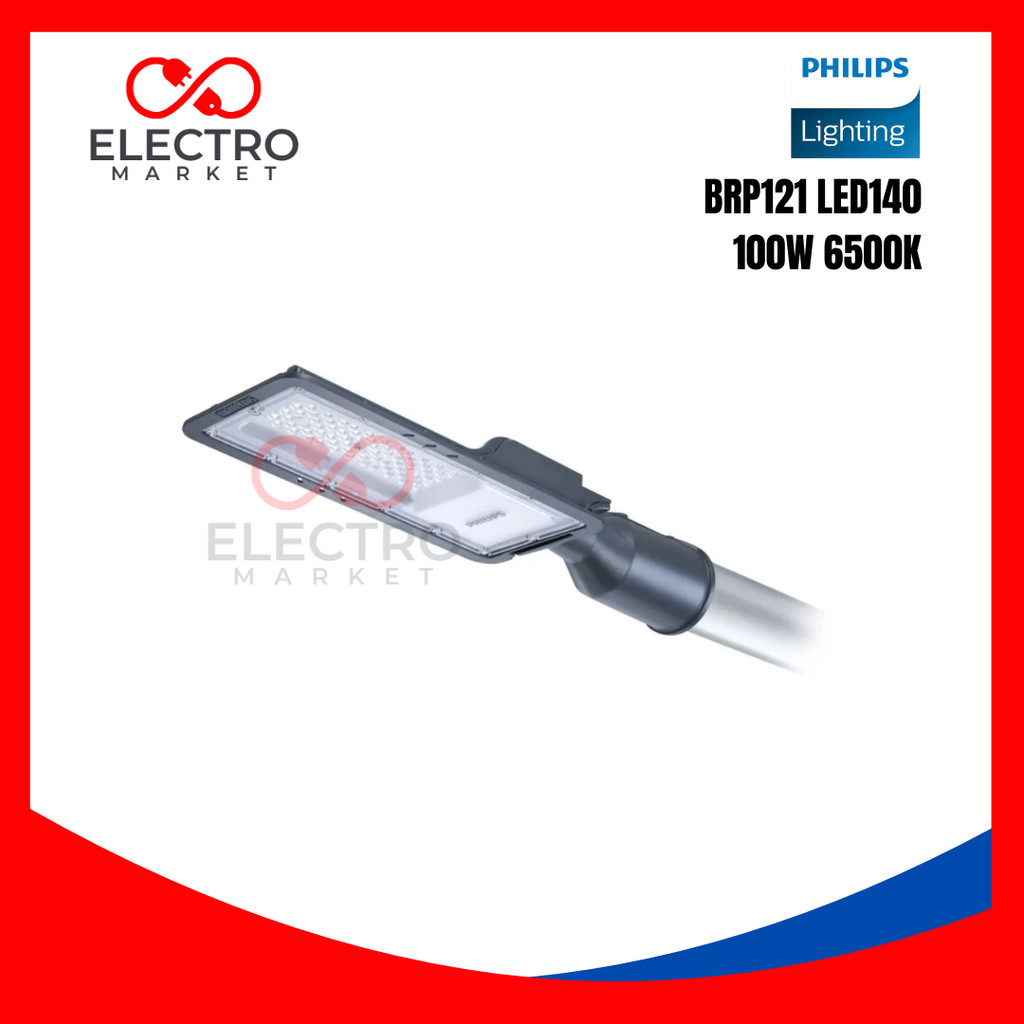 Philips PJU Lampu Jalan BRP121 G2 100W 100 Watt LED140/CW