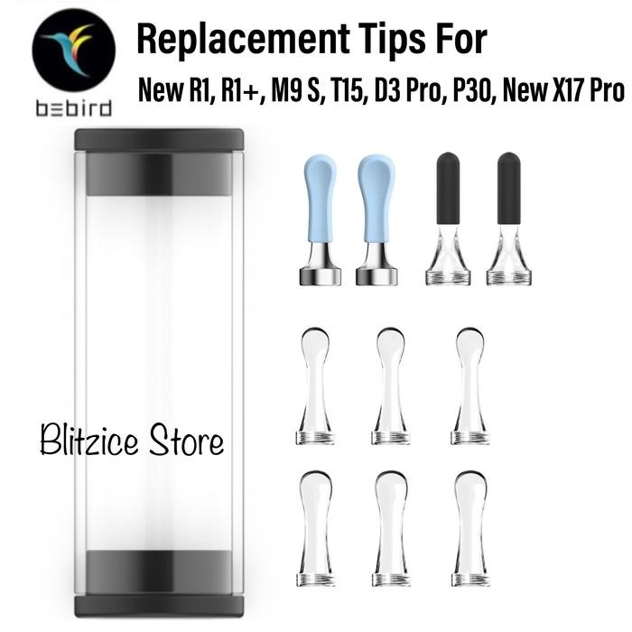 Hot Produk Replacement Tips Bebird New R1 R1+ M9S M9 S T15 D3 Pro P30 New X17 Pro Note 5 Pro Ear Cle