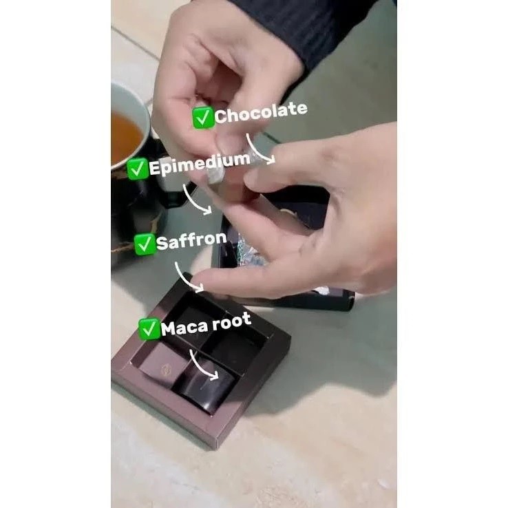 

Hush chocolate Dark Chocolate for couple 1 Box