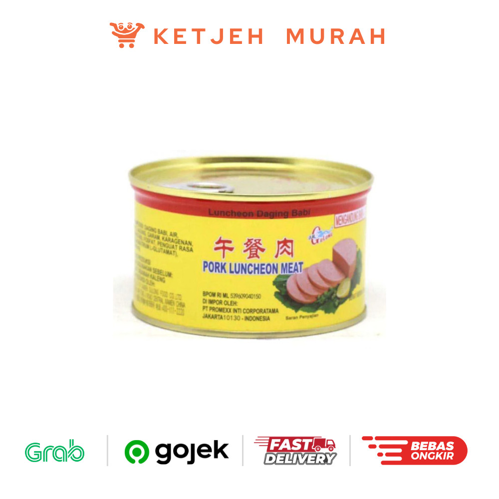 

Daging Babi Kaleng Maling Gulong Canned Pork Luncheon Meat 397 Gram
