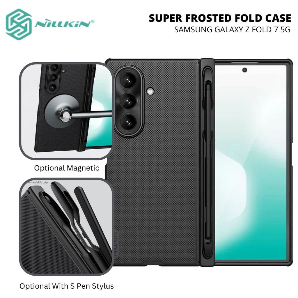 Case Compatible for Samsung Galaxy Z Fold 7 Nillkin Frosted Fold Casing Cover