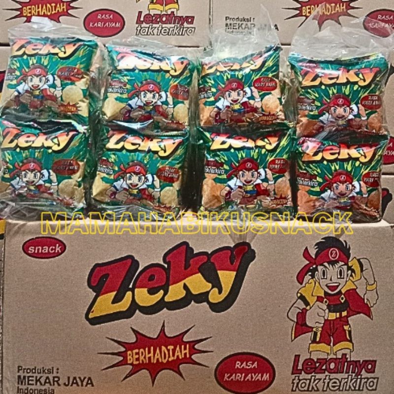 

ciki zeky ciki berhadiah uang 1 dus isi 40pcs