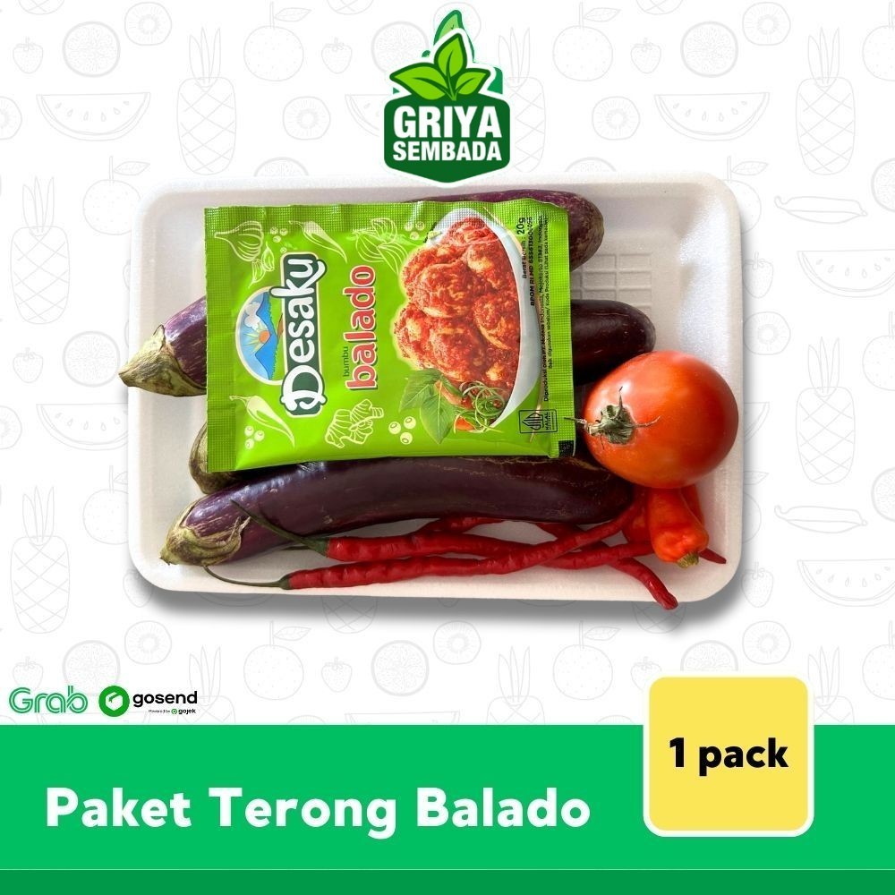 

Paket Terong Balado 500g / 1 Pack - Griya Sembada